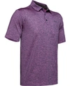 Under Armour Men's Heathered Playoff Polo In Optic Purple