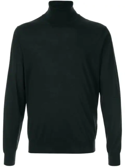 Corneliani Turtleneck Jumper In Black