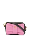 Pre-owned Prada Ribbon Motif 2way Bag In Pink