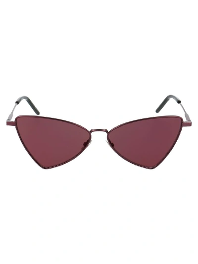 Saint Laurent Sunglasses In Pink Pink Pink