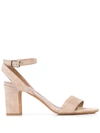 Tabitha Simmons Women's Leticia Ankle Strap Block-heel Sandals In Brown