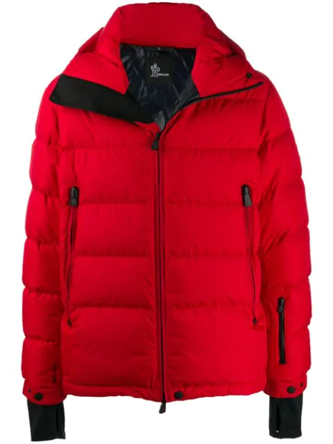 moncler grenoble red jacket