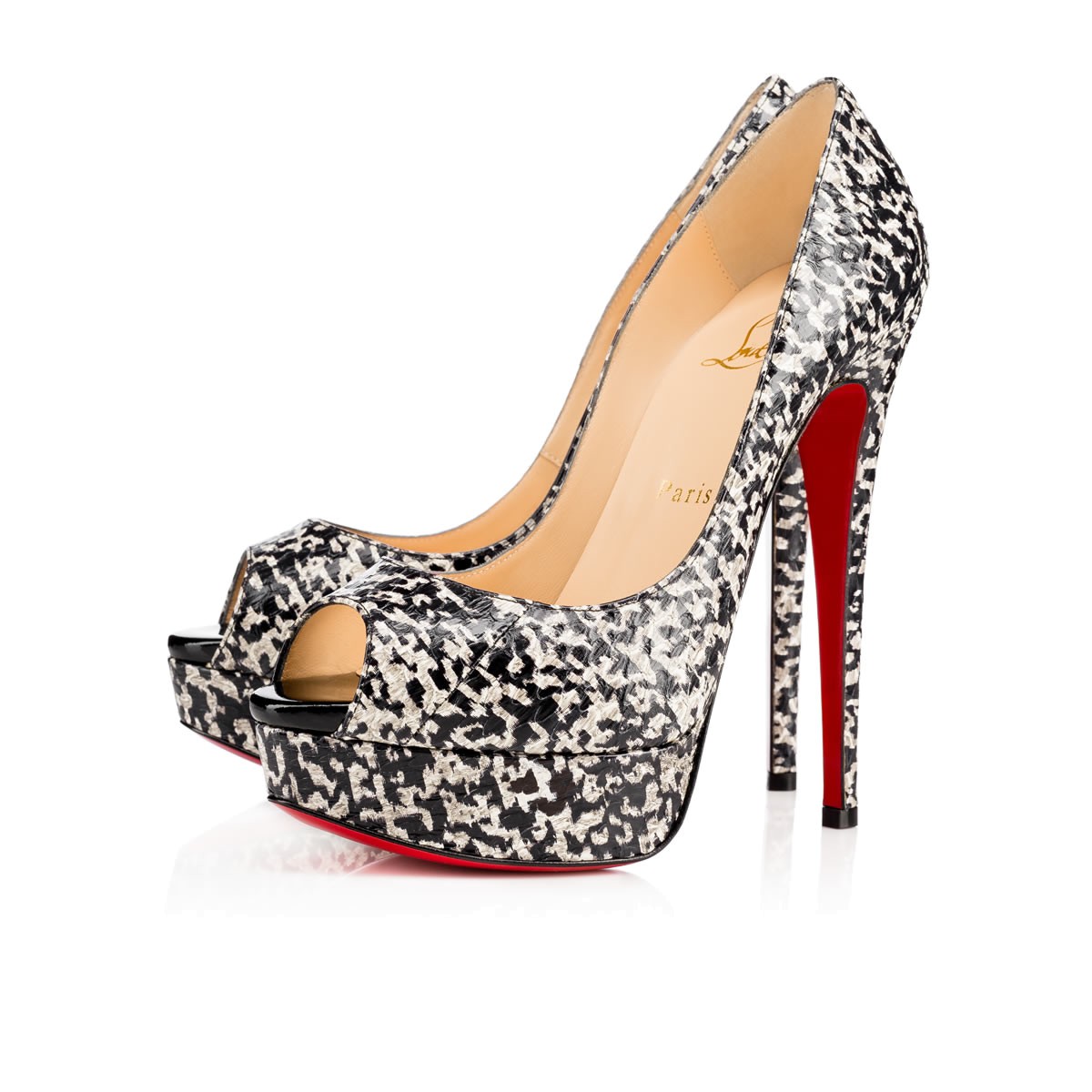 louboutin lady peep 150mm