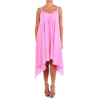 Boutique Moschino Women's Pink Silk Dress