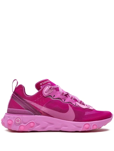 Nike React Element 87 Sr Qs Low-top Sneakers In Pink