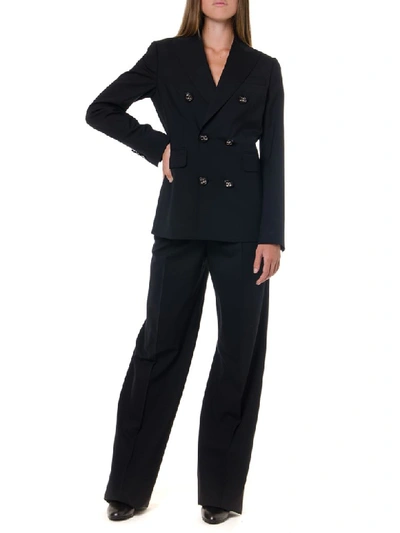 Dsquared2 Black Two Pieces Wool Suit