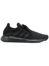 Adidas Originals Adidas Men's Originals Swift Run Casual Sneakers From Finish Line In Core Black/ Core Black/ White
