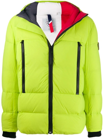 Rossignol Classic Hooded Padded Jacket In Yellow