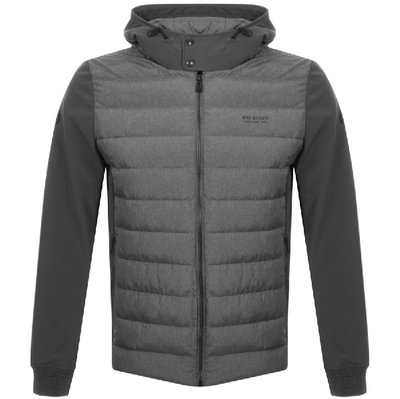 Belstaff Nevis Logo Jacket Grey