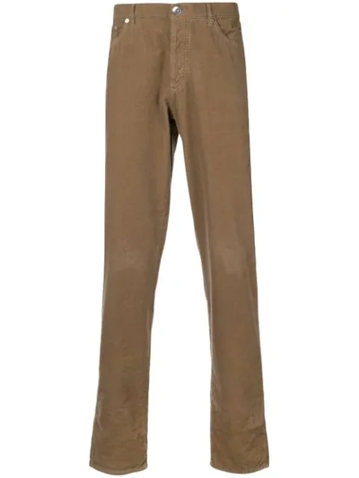 Brunello Cucinelli Straight-leg Trousers In C2005 Tan