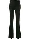 Quelle2 Bootcut Tailored Trousers In Black