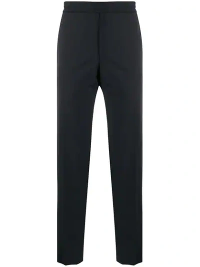 Golden Goose Elasticated Waist Straight Trousers In Black