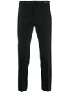 Pt01 Tapered Slim Fit Trousers In Black
