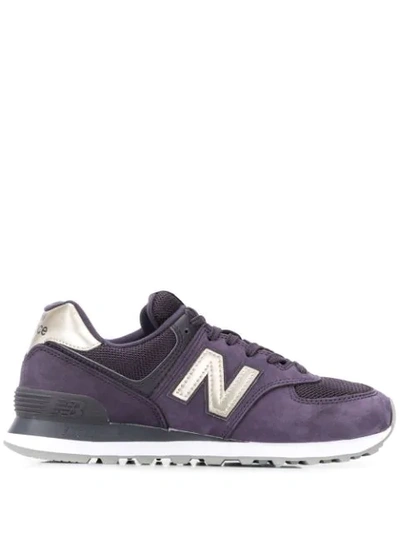 New Balance Wl 574 Trainers In Purple