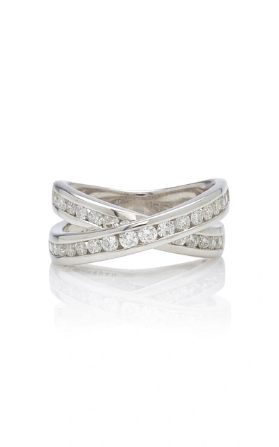 Lynn Ban Women's Infinity Sterling Silver And Diamond Ring