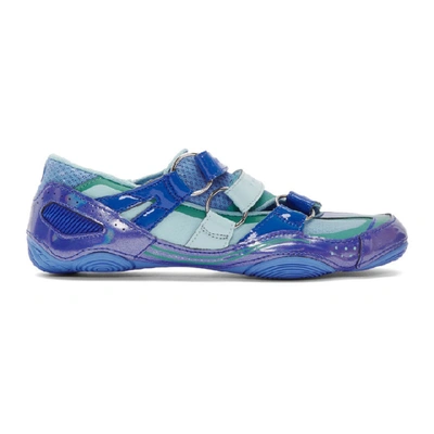 Kiko Kostadinov Blue Asics Edition Gesserit Sneakers In 400 Blue