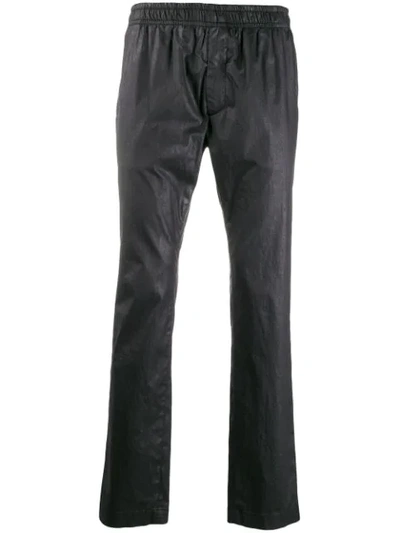 Alyx Textured Slim-fit Track Trousers In Black
