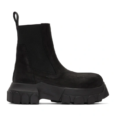 Rick Owens Bozo Beatles Ankle Boots In Black