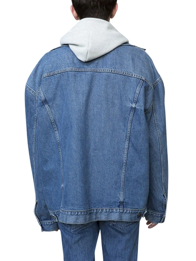 Vetements X Levis Oversized Denim Jacket In Blue | ModeSens