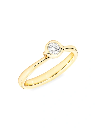 Tamara Comolli Bouton 18k Yellow Gold & Diamond Ring