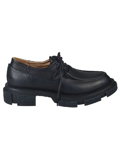Robert Clergerie Bigup Lace-up Shoes In Black