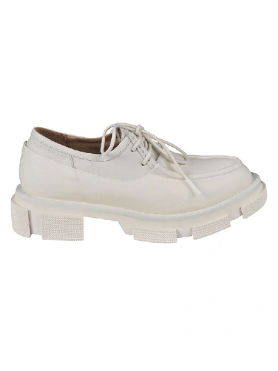 Robert Clergerie Bigup Lace-up Shoes In White