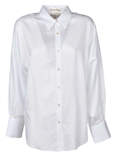 Le Sarte Pettegole Pointed Collar Shirt In White
