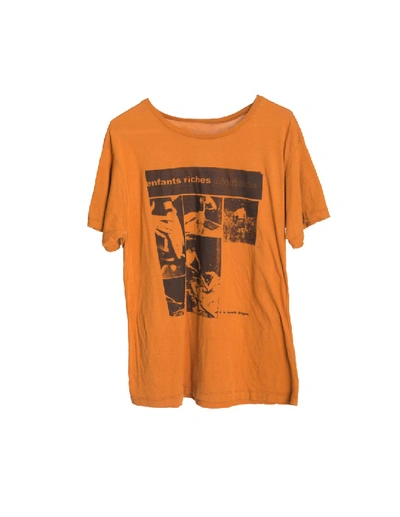 Enfants Riches Deprimes La Nouvelle Drogue Cotton T-shirt In Orange