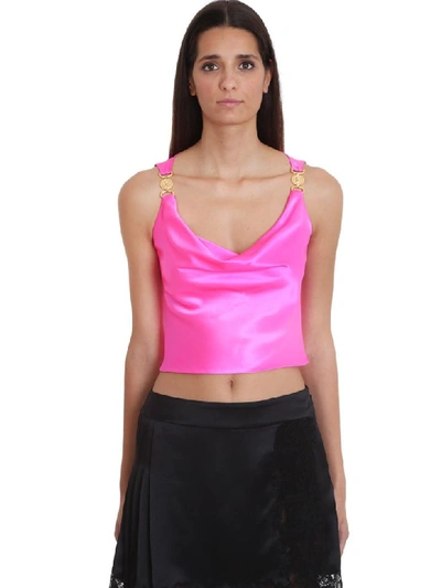 Versace Topwear In Fuxia Silk