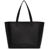 Mansur Gavriel Large Tote In Blk/flamma