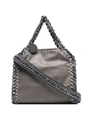 Stella Mccartney Mini Falabella Tote Bag In Grey