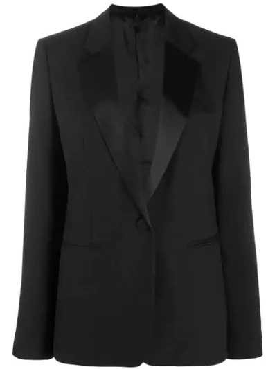 Helmut Lang Tuxedo Jacket In Black