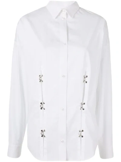 Boyarovskaya Clasp-embellished Shirt In White