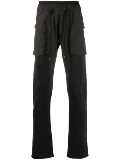 N°21 Cargo Style Track Pants In Black