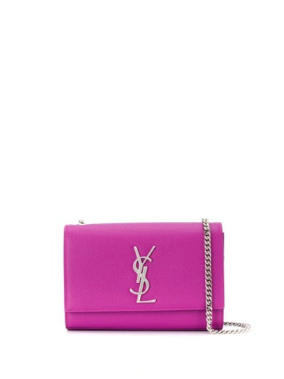 Saint Laurent Kate Small Shoulder Bag In 5627 Pink