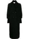 Temperley London Chrissie Knit Coat In Bl Black