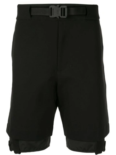 Alyx Gaiter Buckled Shorts In Black