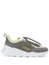 Msgm Z Running Low-top Sneakers In Grey
