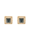 Dolce & Gabbana Square Rhinestone In Gold