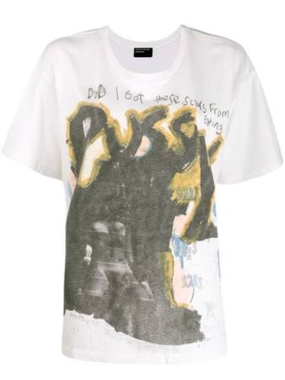 Enfants Riches Deprimes Graphic Print Relaxed-fit T-shirt In White