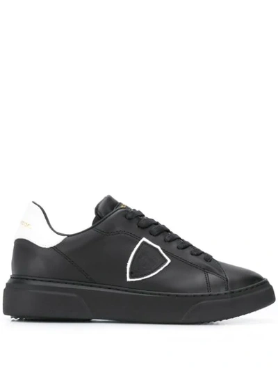 Philippe Model Donna Monochrome Trainers In Black