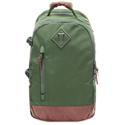 Visvim Cordura 20l Backpack In Green
