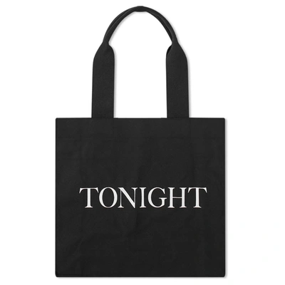 Idea Tonight Tote Bag & Pin Badges In Black