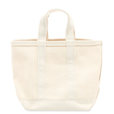 The Real Mccoys The Real Mccoy's Canvas Tote Bag In Neutrals