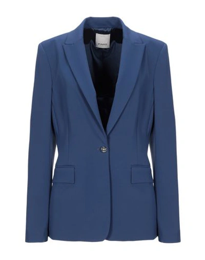 Pinko Suit Jackets In Blue