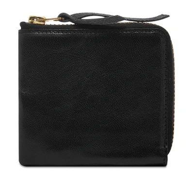 The Real Mccoys The Real Mccoy's Horsehide Wallet In Black