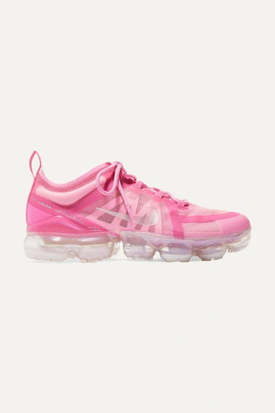 Nike Air Vapormax 2019 Stretch Running Sneakers In Active Fuchsia/ Laser Fuchsia