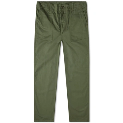 The Real Mccoys The Real Mccoy's Cotton Sateen Trouser In Green