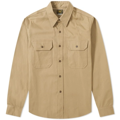 The Real Mccoys The Real Mccoy's M-38 Shirt In Neutrals