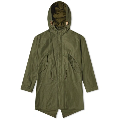 The Real Mccoys The Real Mccoy's M-1951 Parka In Green